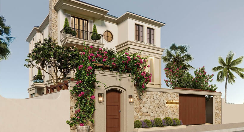 Thiết kế, xây dựng nhà phố Bình Dương